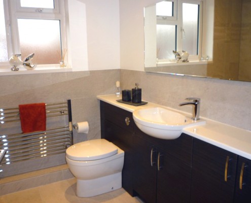 Hedge End walk-in shower room